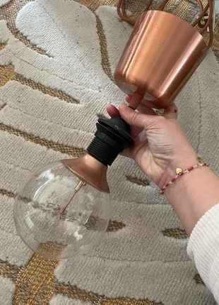 Lampe couleur cuivre, marca: IKEA, estado: Muito bom, €5.00, €5.95 inclui Proteção do Comprador