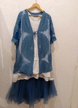 Beau gilet blouse longue, état: Neuf sans étiquette, taille: L / 40 / 12, 14,00 €, 15,40 € Protection acheteurs incluse