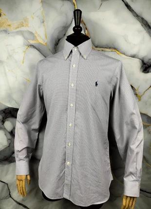 Chemise Ralph Lauren à Carreaux Easy Care Bleu Blanc Rouge S, marca: Ralph Lauren, estado: Muy bueno, tamaño: S, 29,00 €, 31,15 € Protección al comprador Pro incluida