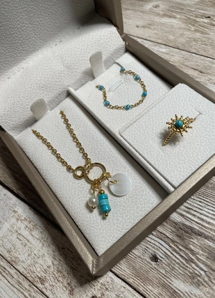 Parure bijou et son coffret, prêt à offrir, brand: Pimpresse, condizioni: Nuovo con cartellino, €16.99, €18.54 include la Protezione acquisti Pro