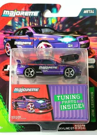 Majorette JDM Legends Tuning Nissan Skyline GT-R R34 New, marque: Majorette, état: Neuf sans étiquette, taille: Prématuré, jusqu'à 44cm, 9,99 €, 11,19 € Protection acheteurs incluse