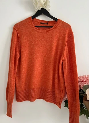🧡 Pull doux en maille camel & laine – Fabrication italienne 🧡, marque: rue mazarine, état: Neuf sans étiquette, taille: L / 40 / 12, 33,00 €, 35,35 € Protection acheteurs (Pro) incluse