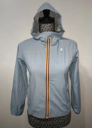 Manteau veste doublée imperméable K-way Jack jersey stretch bleu clair taille 10 ans unisexe 🔥, marca: K-Way, estado: Muy bueno, tamaño: 10 años / 140 cm, 89,00 €, 94,15 € Protección al comprador Pro incluida