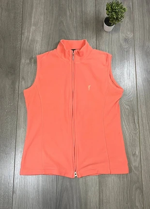 Golfino Coral Fleece Gilet 🧡 Premium Golfwear, brand: Vintage Dressing, condizioni: Ottime, taglia: M / IT 42 / EU 38, €12.00, €13.30 include la Protezione acquisti