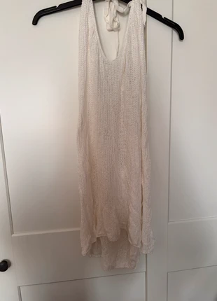 Top maille blanc, marca: sans marque, estado: Muy bueno, tamaño: Talla única, 5,00 €, 5,95 € Protección al comprador incluida