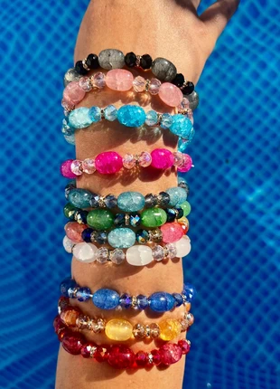 💫 Bracelets Rainbow Pop, marque: nyrabijoux, état: Neuf avec étiquette, 4,00 €, 4,90 € Protection acheteurs incluse