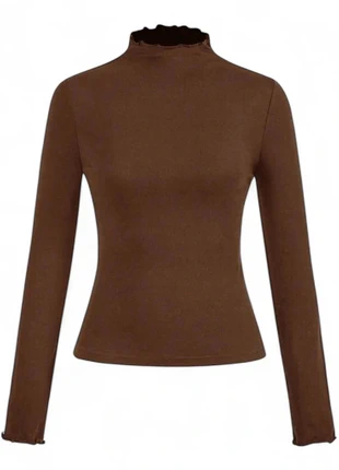 Tee Shirt Manches Longues Marron Femme Vintage Streetwear Casual Gothique Y2k - Taille S, marque: Vintage Dressing, état: Très bon état, taille: S / 36 / 8, 29,99 €, 32,19 € Protection acheteurs incluse