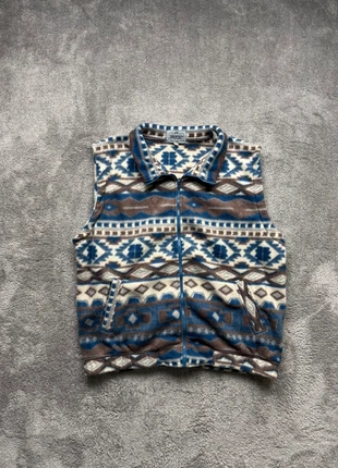 Vintage retro 90s crazy gilet pile fleece, marke: Vintage Dressing, zustand: Sehr gut, größe: S, 19,99 €, 21,69 € beinhaltet Vinted-Käuferschutz Pro