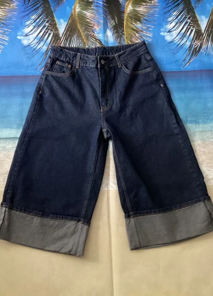 Shein Blue Denim Low Waist Bermuda Shorts (BNWOT) Size M -8, brand: Shein, condition: New without tags, size: S / UK 8-10, £8.00, £9.10 includes Buyer Protection