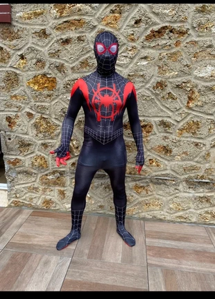 Déguisement Spiderman Noir et Rouge Marvel Disney super héros Costume complet Neuf Taille L 1,80m, marque: Noir, état: Neuf avec étiquette, taille: L, 35,00 €, 37,45 € Protection acheteurs incluse
