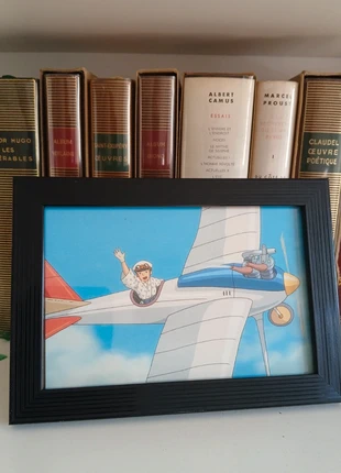 Cadre le vent se lève Miyazaki, brand: Studio Ghibli, condition: Like new, €6.00, €7.00 includes Buyer Protection