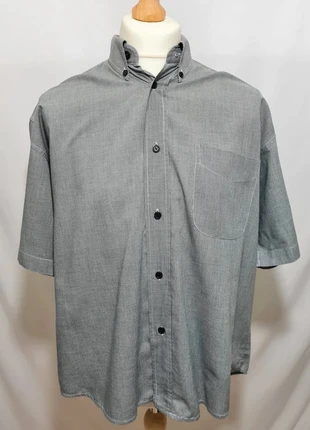 Chemise homme grise à manches courtes Laurent Cerrer des années 90-2000, marque: Laurent Cerrer, état: Très bon état, taille: XXXL, 10,00 €, 11,20 € Protection acheteurs (Pro) incluse