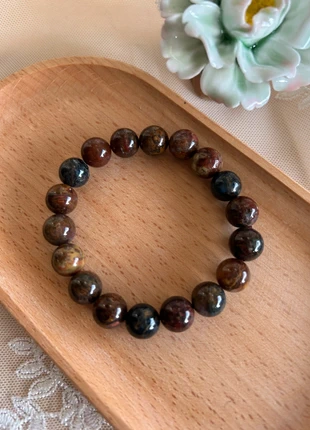 Pietersite Crystal Bracelet (11+mm beads), brand: Crystal, condition: New without tags, £28.00, £30.10 includes Buyer Protection