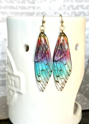 Boucles d’oreilles aile de fée, marque: Fait Main, état: Neuf sans étiquette, 4,00 €, 4,90 € Protection acheteurs incluse