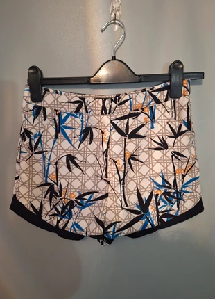 Topshop Floral Grid Shorts – UK 8, brand: Topshop, condition: Very good, size: S / 36 / 8, €6.00, €7.00 includes Buyer Protection