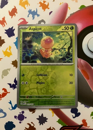 Carte Pokémon : Aspicot 013/165 Reverse EV3.5 151, marque: Pokémon, état: Neuf avec étiquette, 1,00 €, 1,75 € Protection acheteurs incluse