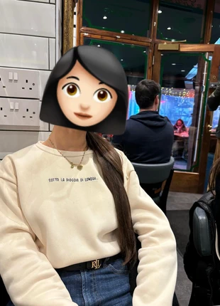 Felpa artigianale personalizzabile | Ricamo con iniziali o citazione. Felpa con scritta ricamata, marque: Colori, état: Neuf avec étiquette, taille: S / 36 / 8, 20,00 €, 21,70 € Protection acheteurs incluse