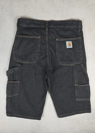 Short en jean carhartt noir rework - workwear - taille W30 (FR 40), marque: Carhartt, état: Très bon état, taille: W30 | FR 40, 24,90 €, 26,85 € Protection acheteurs incluse