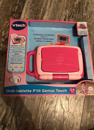 Ordinateur-Tablette P'tit Genius Touch - Vtech de 2 à 6ans, marke: VTech, zustand: Sehr gut, größe: Einheitsgröße, 12,00 €, 13,30 € inklusive Vinted-Käuferschutz