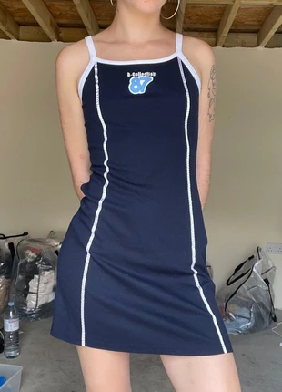 Vintage varsity dress, brand: Vintage Dressing, condition: Very good, size: S / 8, £14.00, £15.40 includes Buyer Protection