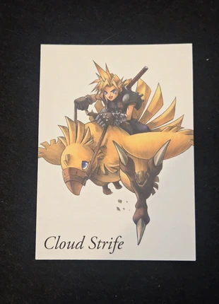 Carte Final Fantasy 7 Art Museum card plus Cloud Strife NM, marque: Square Enix, état: Très bon état, 3,00 €, 3,85 € Protection acheteurs incluse