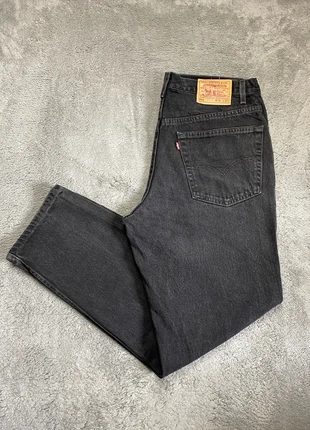 Pantalon jean Lévi’s 550 noir paper tag taille W38 L32 FR48 relaxed fit - Vintage #3999, merk: Levi's, staat: Heel goed, maat: W38 | FR 48, € 29,90, € 32,10 inclusief Kopersbescherming Pro
