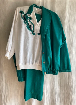 Survêtement vintage 80’s REGAL blanc et vert L, brand: Regal, condition: Very good, size: L / 40 / 12, €50.00, €53.20 includes Buyer Protection