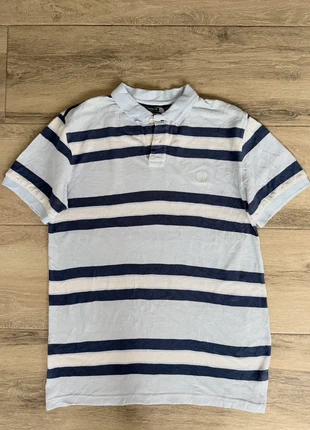 Chaps Men’s Light Blue Striped Polo Shirt – Size M, marca: Chaps Ralph Lauren, estado: Muy bueno, tamaño: M, 10,00 €, 11,20 € Protección al comprador incluida