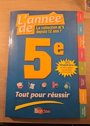 Tout pour réussir, 5ème, estado: Muito bom, €10.00, €11.20 inclui Proteção do Comprador