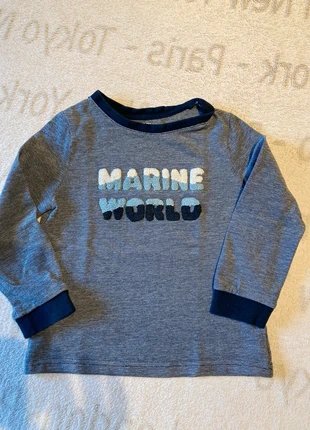 T shirt manches longues, marca: Kiabi, estado: Muy bueno, tamaño: 3 años / 98 cm, 2,00 €, 2,80 € Protección al comprador incluida