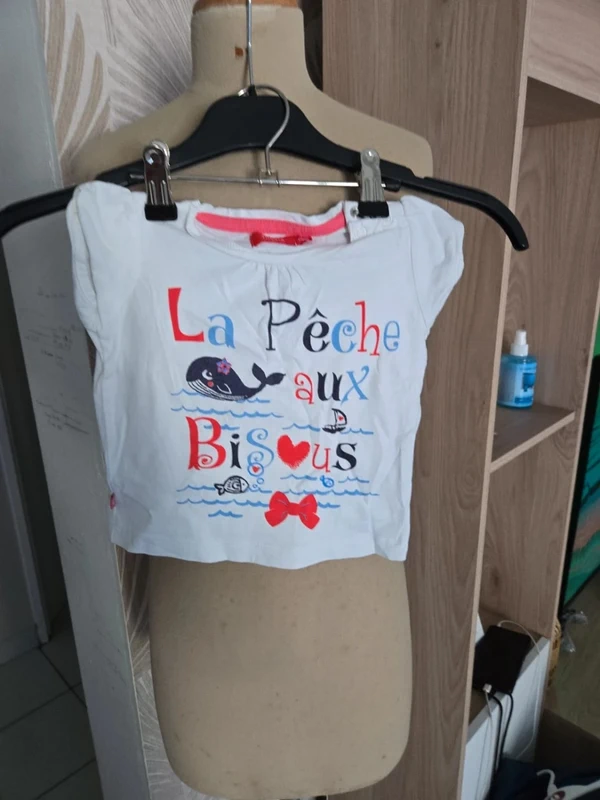 Tee shirt fille 12 mois - photo numéro 3