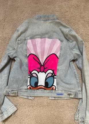 H&M XL kurtka jeans, merk: H&M, staat: Heel goed, maat: XL / 42 / 14, € 9,00, € 10,15 inclusief Kopersbescherming