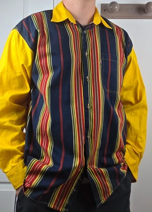 Chemise Yannick Noah Vintage Multicolore manches longues taille L, marque: Vintage Dressing, état: Très bon état, taille: L, 19,90 €, 21,60 € Protection acheteurs (Pro) incluse
