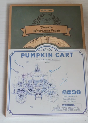 Robotime Rolife 3D Holz Puzzle Kutsche, brand: Robotime, condizioni: Nuovo con cartellino, taglia: 14 anni / 164 cm, €14.20, €15.61 include la Protezione acquisti