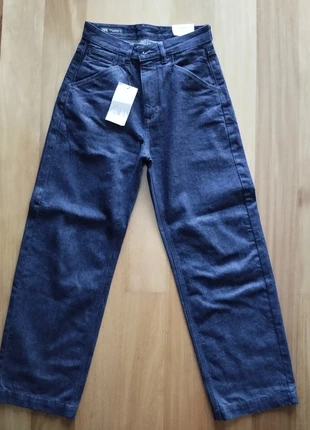 Zara Man Baggy Fit Dark Blue Raw Denim Jeans 36 New, marca: Zara, estado: Novo com etiquetas, tamanho: PT 36 | W27, €35.00, €37.45 inclui Proteção do Comprador