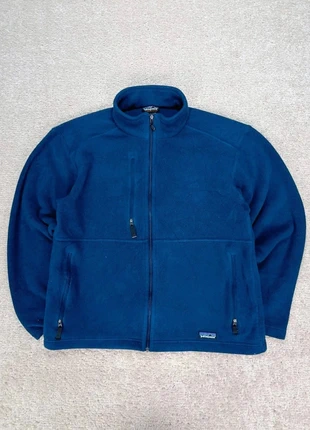 Veste Polaire Patagonia Synchilla Bleu marine Logo Brodé Taille M Homme, marca: Patagonia, estado: Muito bom, tamanho: M, €39.00, €41.65 inclui Proteção do Comprador Pro