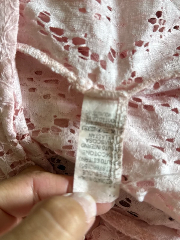 Jolie blouse dentelle broderie femme - photo numéro 4