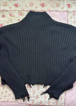 Distressed knit jumper, brand: Primark, condition: Very good, size: M / UK 12-14, £5.00, £5.95 includes Buyer Protection