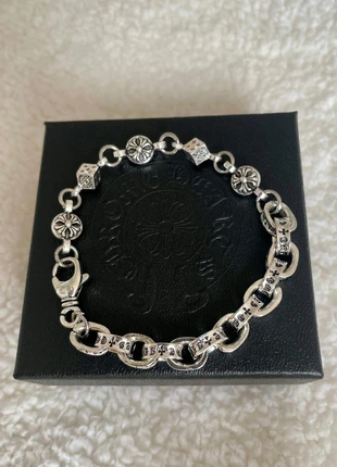 Vintage Style Silver Bracelets, brand: Chrome Hearts, condition: Very good, £14.00, £15.40 includes Buyer Protection