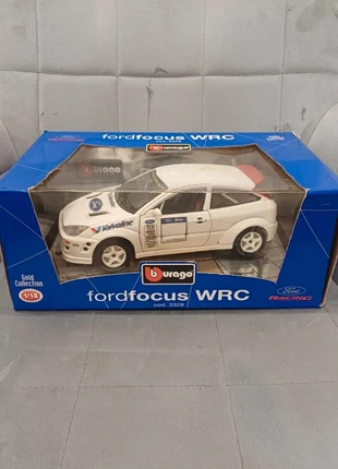 Ford Focus WRC – Bburago – 1/18 – Blanc – Réf. 3328 – Gold Collection – Avec boîte d’origine, marque: Ford, état: Bon état, taille: Prématuré, jusqu'à 44cm, 40,00 €, 42,70 € Protection acheteurs incluse