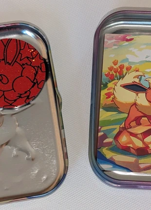 Flamara mini Tin, merk: Pokémon, staat: Heel goed, € 2,50, € 3,33 inclusief Kopersbescherming