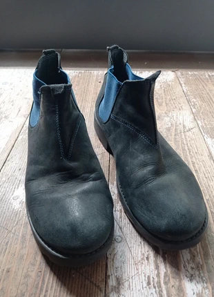 Tronchetti di pelle neri, état: Très bon état, taille: 39, 15,00 €, 16,45 € Protection acheteurs incluse