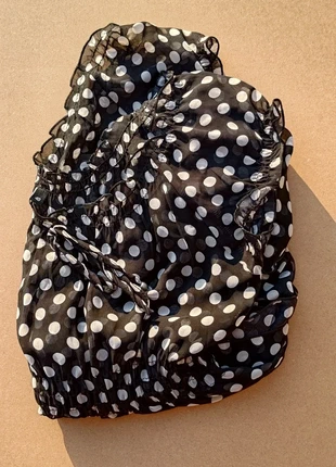 Robe noire à petits pois blancs avec robe doublure, état: Très bon état, taille: L / 40 / 12, 3,00 €, 3,85 € Protection acheteurs incluse