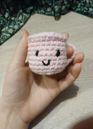 Tasse de café en crochet, marca: Fait Main, estado: Nuevo sin etiquetas, tamaño: Recién nacido / 44 cm, 5,50 €, 6,48 € Protección al comprador incluida