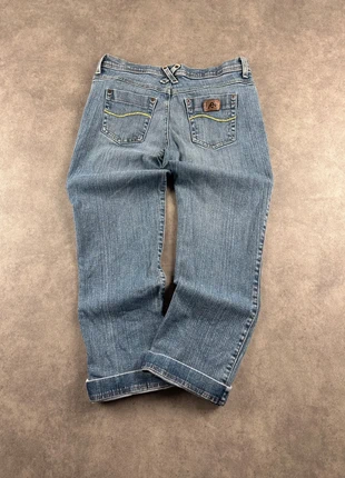 Capri pantacourt en jean Lee bleu clair taille S femme - 36 eu 8 uk - BER0084, brand: Lee, condition: Very good, size: S / 36 / 8, €5.00, €5.95 includes Buyer Protection Pro