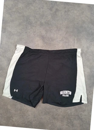 Short de sport homme noir et blanc under armour taille M en polyester sans poches, marque: Under Armour, état: Très bon état, taille: M, 14,90 €, 16,35 € Protection acheteurs incluse