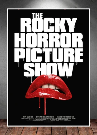 Affiche A3 Cinéma "The rocky Horror Picture Show" (3/3), marque: Impression, état: Très bon état, 5,00 €, 5,95 € Protection acheteurs incluse