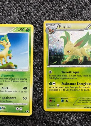 Lot de Cartes Pokémon Phyllali 45/111 1/12, brand: Pokémon, condizioni: Discrete, €6.00, €7.00 include la Protezione acquisti