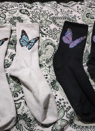 Calze Farfalle 🦋, état: Très bon état, taille: Taille unique, 2,00 €, 2,80 € Protection acheteurs incluse