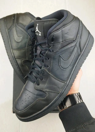 Baskets Sneackers Jordan 1 Retro Mid 2017 << Black White >> Taille 45, marque: Jordan, état: Très bon état, taille: 45, 65,00 €, 68,95 € Protection acheteurs (Pro) incluse